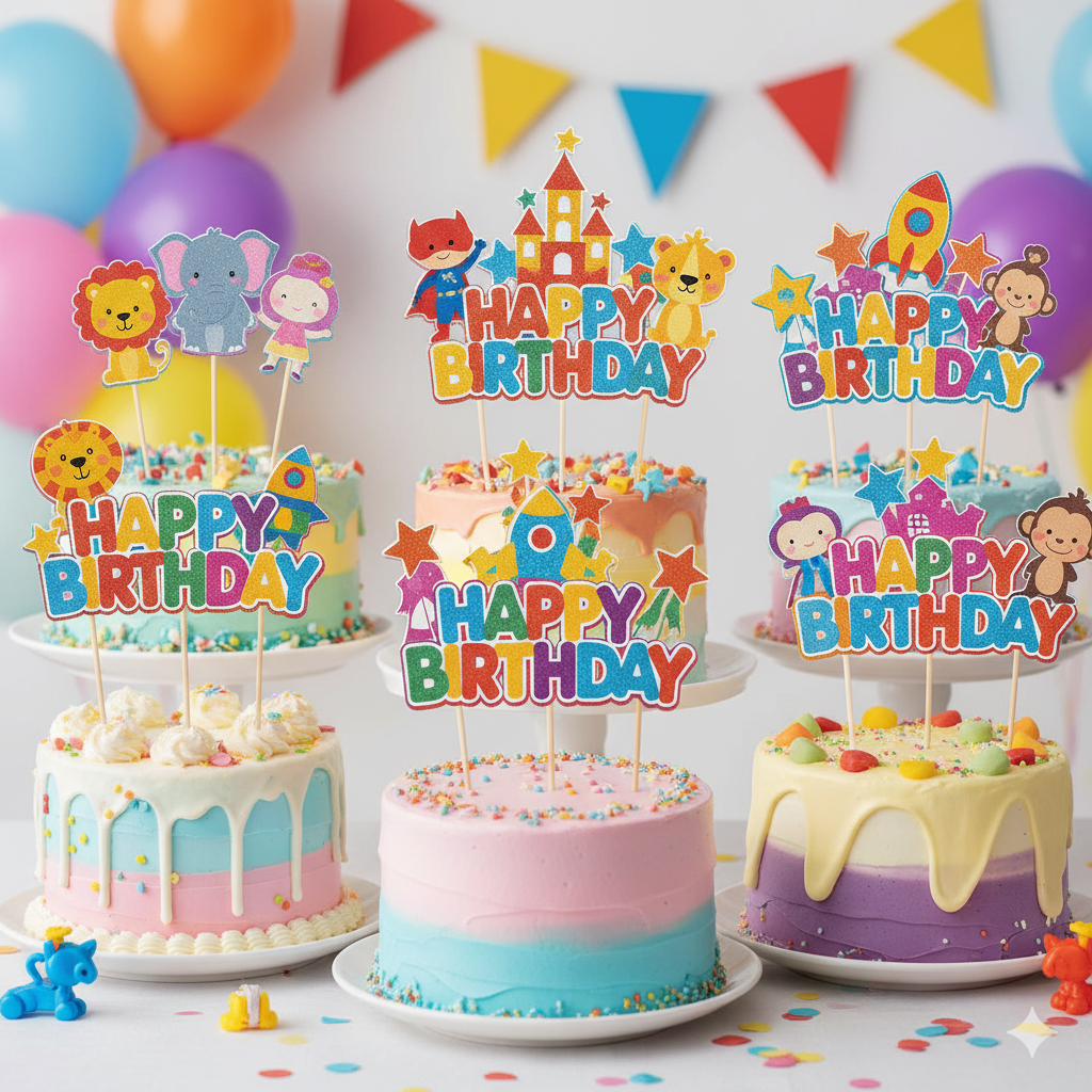 Palitos Acrílicos Transparentes para Topos de Bolo – 30 cm (Pack 30)