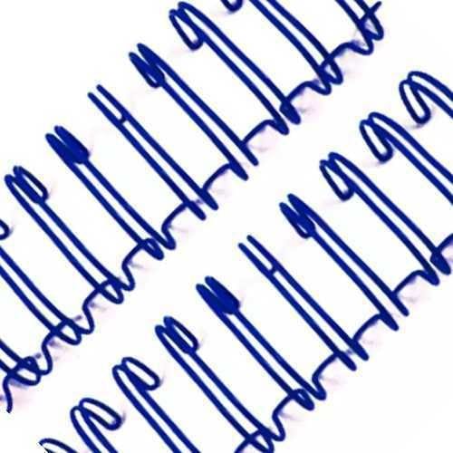 Argola Metálica 2:1 7/8" (22mm) Azul - PapelojaRenz