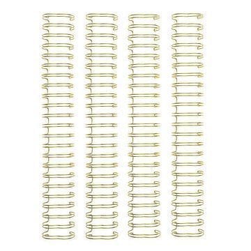 Argola Metálica Cinch Ouro WRMK 1,25''(31,7mm) 4Uni - PapelojaWe R Memory Keepers