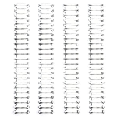 Argola Metálica Cinch Prata WRMK 0,625''(1,58cm) 4Uni - PapelojaWe R Memory Keepers