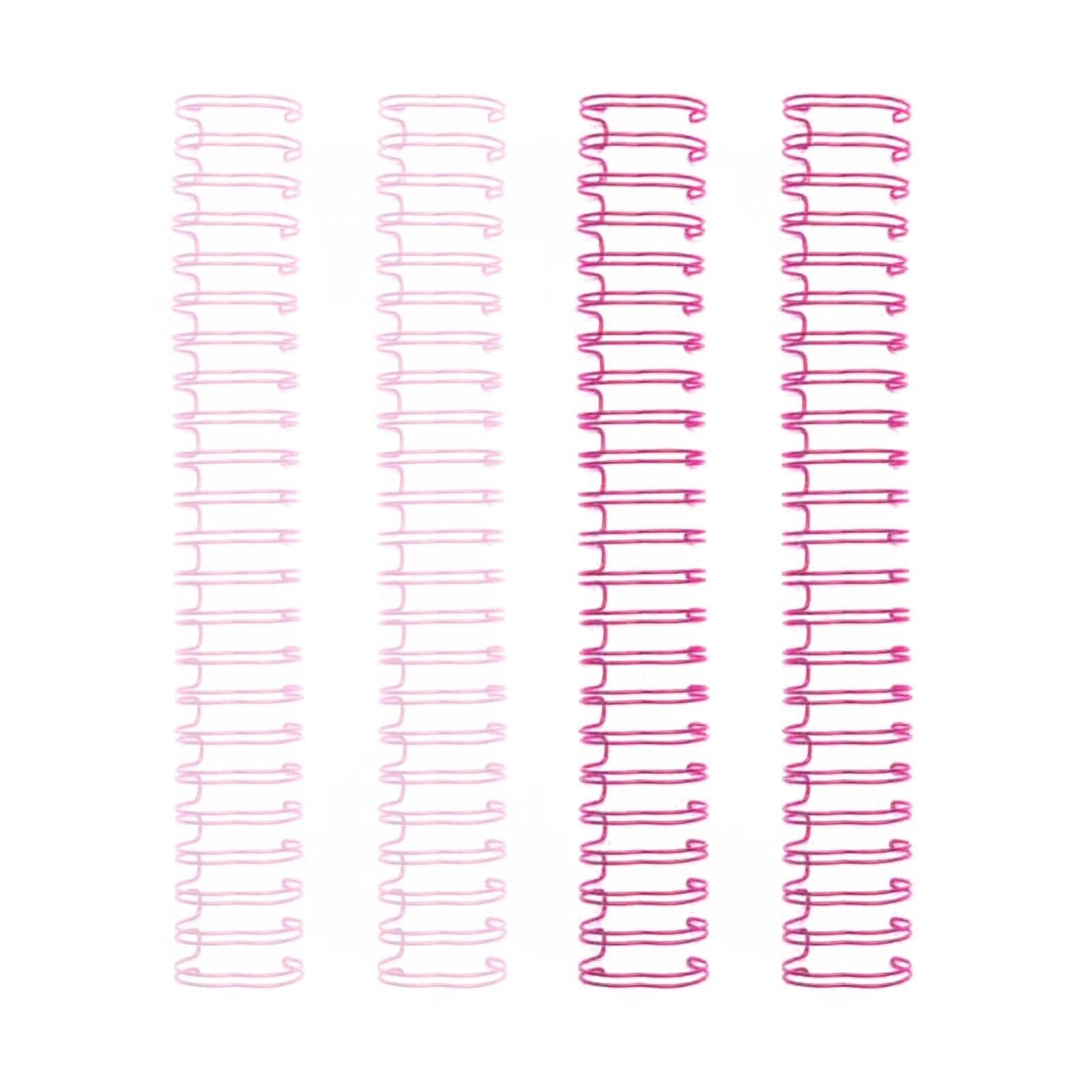 Argola Metálica Cinch Rosa WRMK 0,625''(1,58cm) 4Uni - PapelojaWe R Memory Keepers