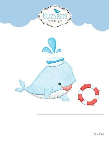 Cortante Elizabeth Craft Designs 1747 Baleia - PapelojaElizabeth Craft Designs