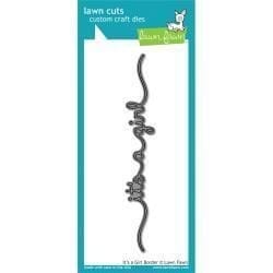 Cortante Lawn Fawn It's a Girl Border - PapelojaLawn Fawn