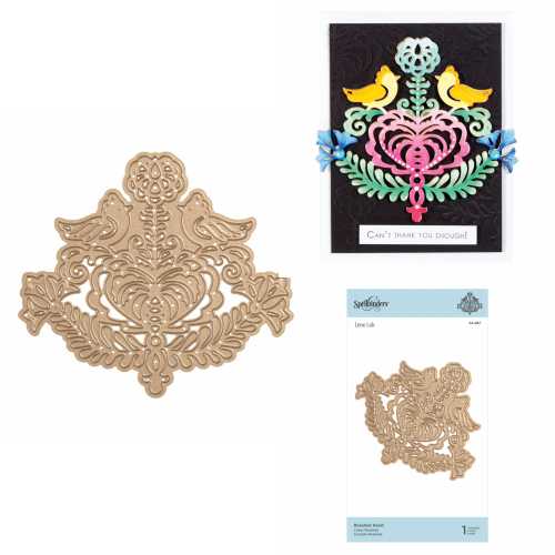 Cortante Spellbinders Coração Adornado S4 - 887 - PapelojaSpellbinders