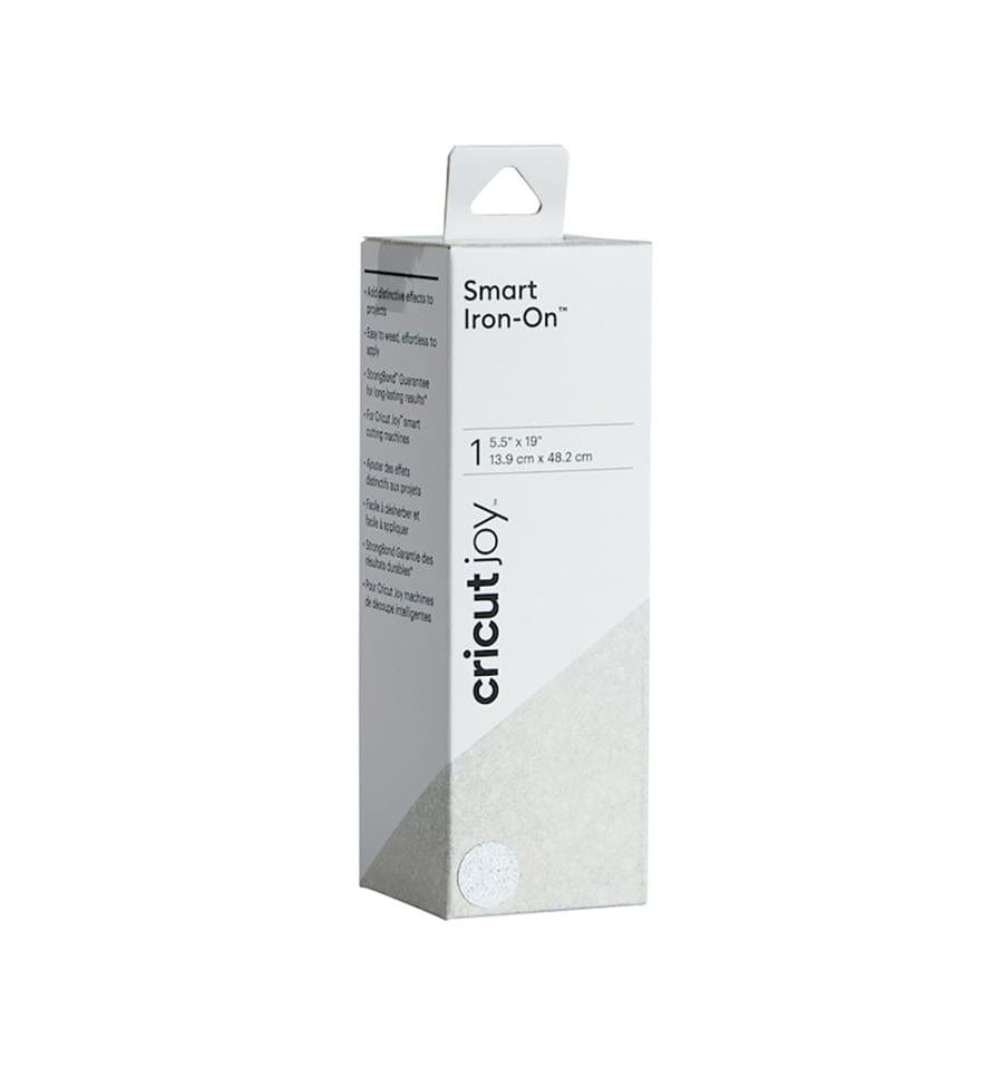 Cricut Joy Smart Iron - On Glitter White 5,5x19' - PapelojaCricut