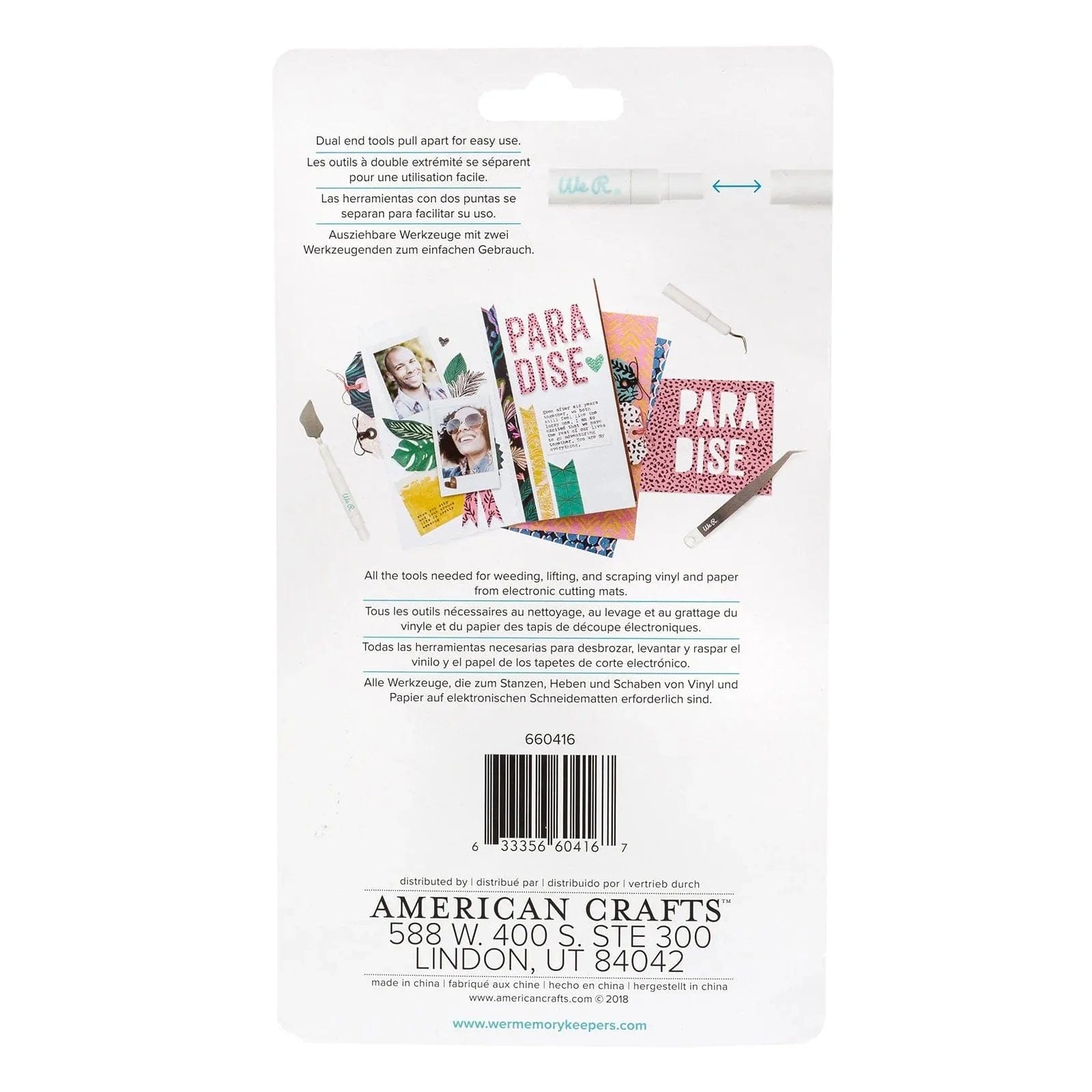 Kit Ferramentas Vinil WRMK - PapelojaWe R Memory Keepers