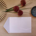 Papeloja Artes e trabalhos manuais Marble White / 5 unidades Envelope Perolado Majestic C6 Pocket