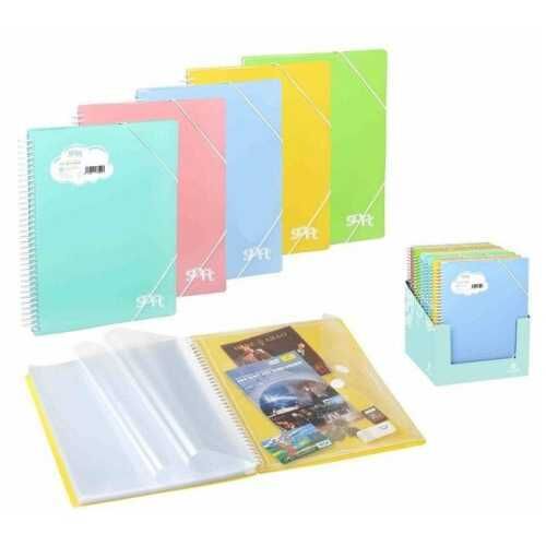 Pasta Archivex Soft PP 20 Bolsas Envelope Amarelo / A4 - PapelojaCarchivo8422951055601