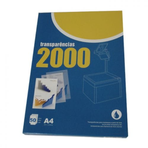 Transparências para Jato de Tinta A4 50fls - PapelojaPapel 20005603013006646