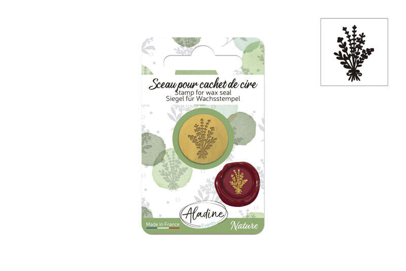 Sinete para Lacre Aladine 1,8cm Bouquet