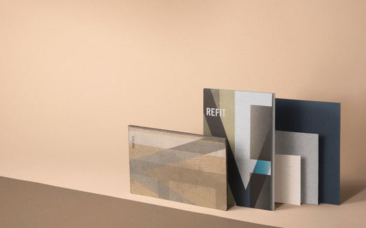 Papel Ecológico Refit Favini: Feito com Lã, Algodão e Denim