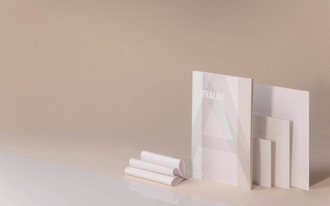Papel Astralux Favini: Cast Coated de Alto Brilho para Impressão de Luxo