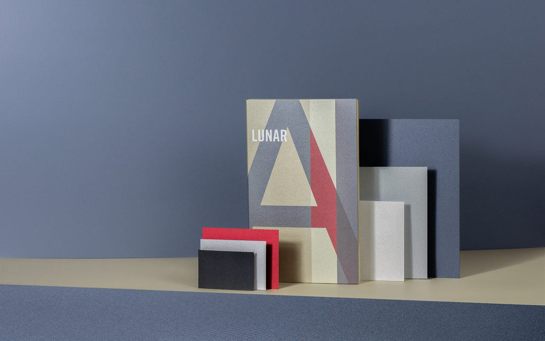 Papel Lunar Favini: Metálico com Micro-Textura ao Toque