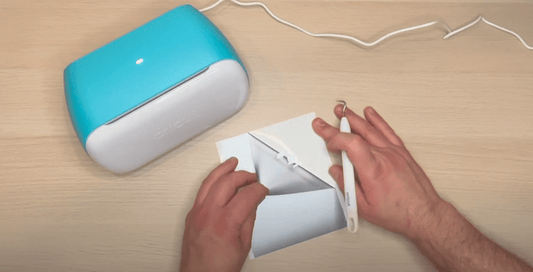 Cricut Joy - Unboxing e primeiro projeto - Papeloja