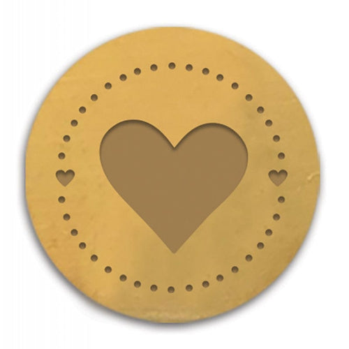 Aladine Artes e trabalhos manuais Sinete para Lacre Aladine 1,8cm Coração