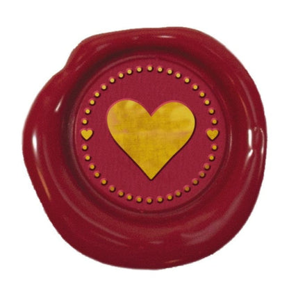 Aladine Artes e trabalhos manuais Sinete para Lacre Aladine 1,8cm Coração