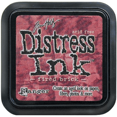 Almofada Tinta Distress Ink Fire Brick Tim Holtz - PapelojaRanger