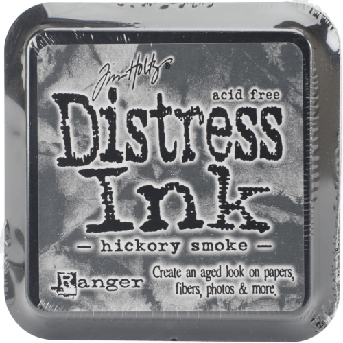 Almofada Tinta Distress Ink Hickory Smoke Tim Holtz - PapelojaRanger