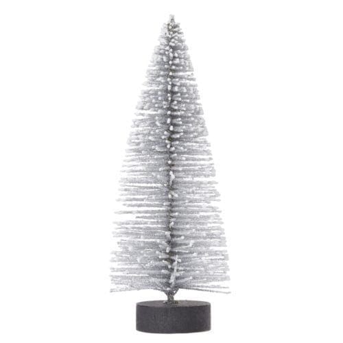 Árvore De Natal Prateada 5cm 2Uni - PapelojaHobbycraft