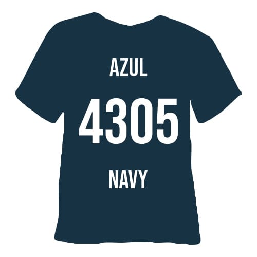 Avery Artes e trabalhos manuais Perform Azul Navy 4305 Vinil Têxtil Poli-Flex
