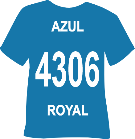 Avery Artes e trabalhos manuais Perform Azul Royal 4306 Vinil Têxtil Poli-Flex