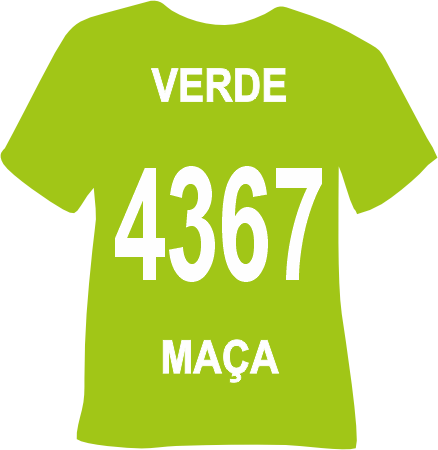 Avery Artes e trabalhos manuais Perform Verde Maça 4367 Vinil Têxtil Poli-Flex