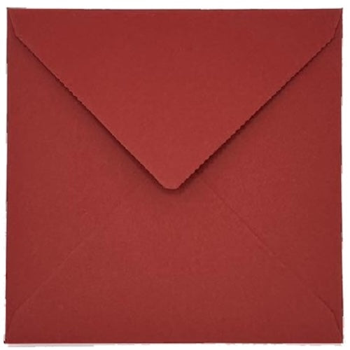 Envelope Papel Ecológico Crush 16x16cm Ciliega