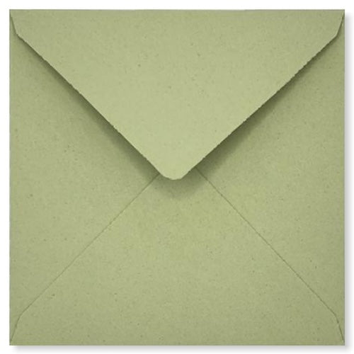 Envelope Papel Ecológico Crush 16x16cm Kiwi