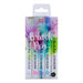 Canetas Ecoline Brush Pens Pastel 5 uni - PapelojaEcoline