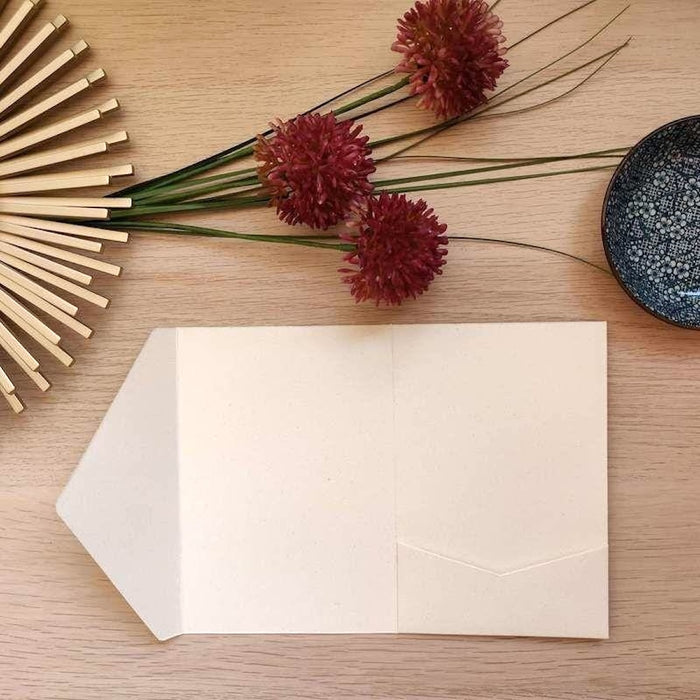 Envelope Papel Ecológico Crush Pocket Citrus
