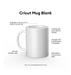 Cricut Caneca Cerâmica Mug Blank White 12Oz 2uni - PapelojaCricut