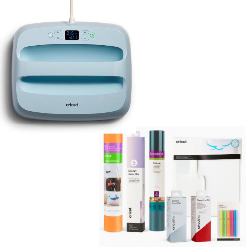 Cricut EasyPress 3 Large + Pack de Materiais - Black Friday
