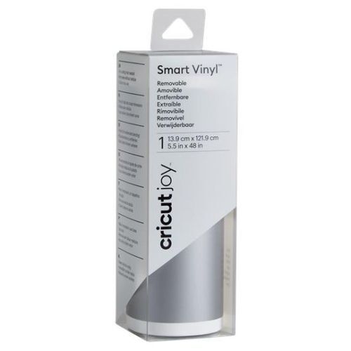 Cricut Joy Smart Vinil Adesivo Removível Prata 121,9cm - PapelojaCricut