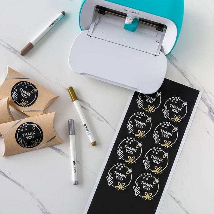 Cricut Joy Smart Vinyl P/Canetas Preto 5.5X13 4fls - PapelojaCricut093573326813