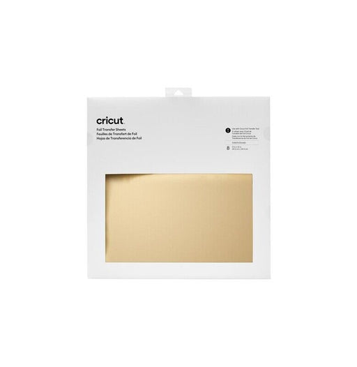 Cricut Transfer Foil 12x12' Gold 8fls - PapelojaCricut