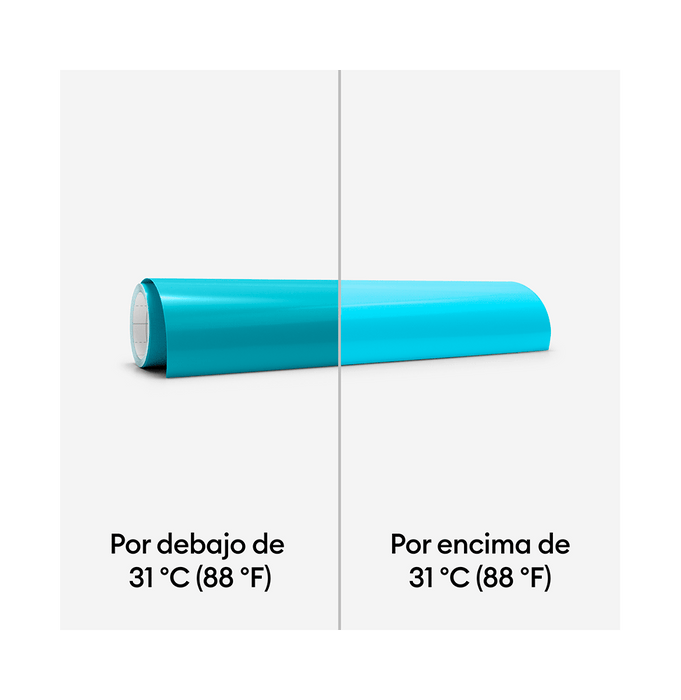 Cricut Vinyl Permanente Color Change Azul Forte 12'x24' - PapelojaCricut