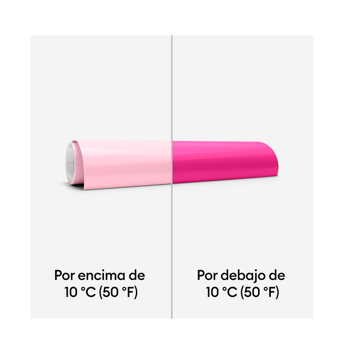 Cricut Vinyl Permanente Color Change Rosa 12'x24' - PapelojaCricut