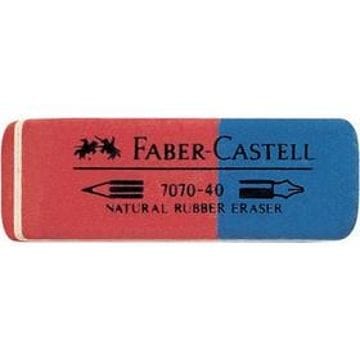 Faber Castell Artes e trabalhos manuais Borracha Faber Castell Vermelha-Azul
