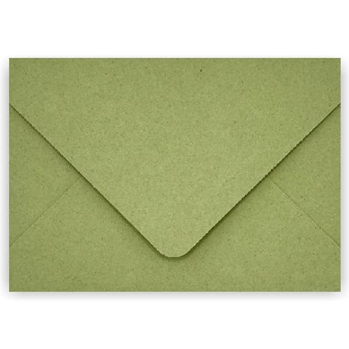 Favini Artes e trabalhos manuais Olive / 250grs / 10 unidades Envelope Papel Ecológico Crush 11,5x16cm