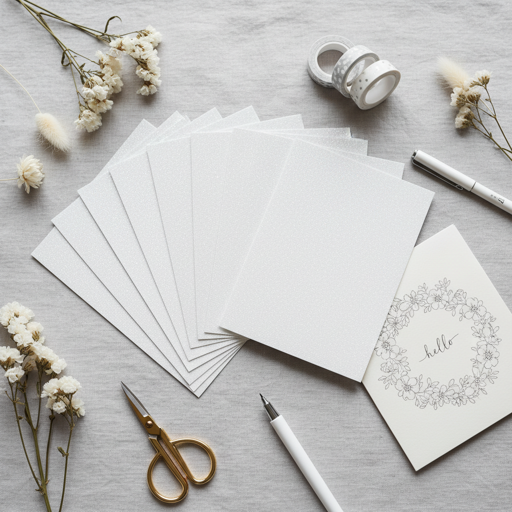 Flat lay Glitter Branco