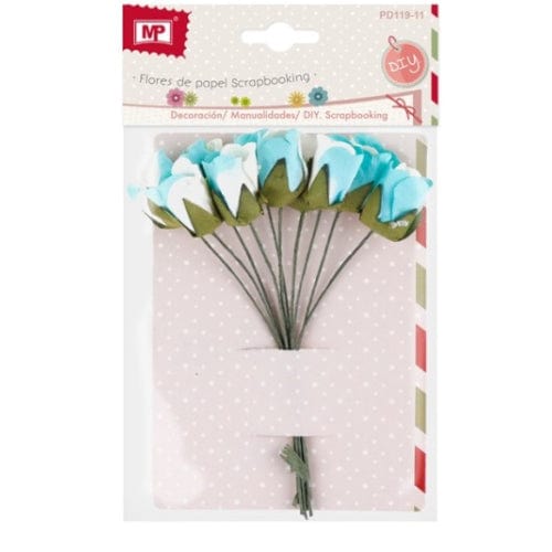 Flores Papel MP 10Uni Pd119 - 11 - PapelojaMP