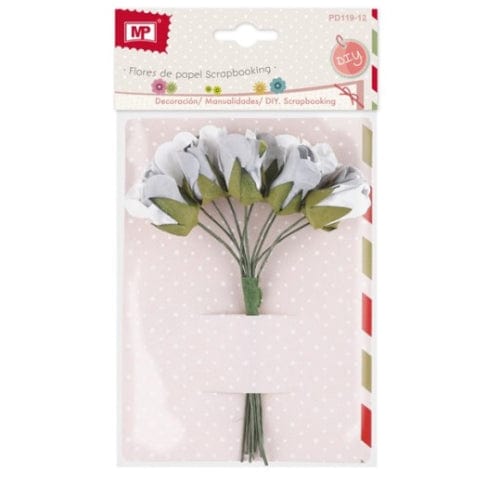 Flores Papel MP 10Uni Pd119 - 12 - PapelojaMP