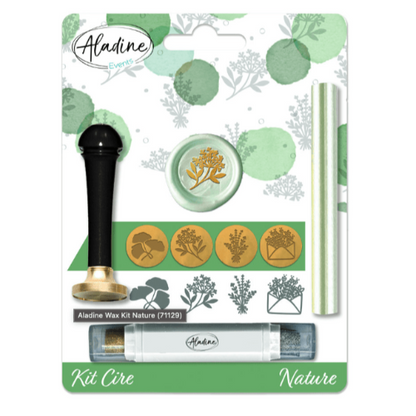 Kit de Lacre para Sinete Aladine – Tema Natureza - PapelojaAladine3660016711290