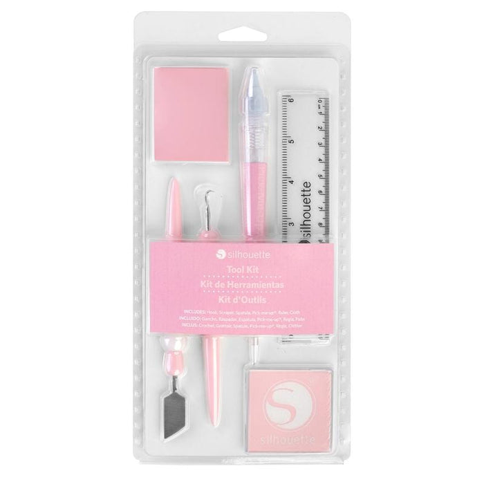 Kit Ferramentas Silhouette Rosa - PapelojaSilhouette