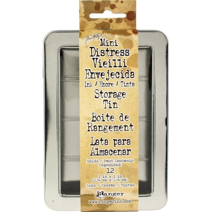 Lata Mini Distress Storage Tin Tim Holtz - PapelojaRanger