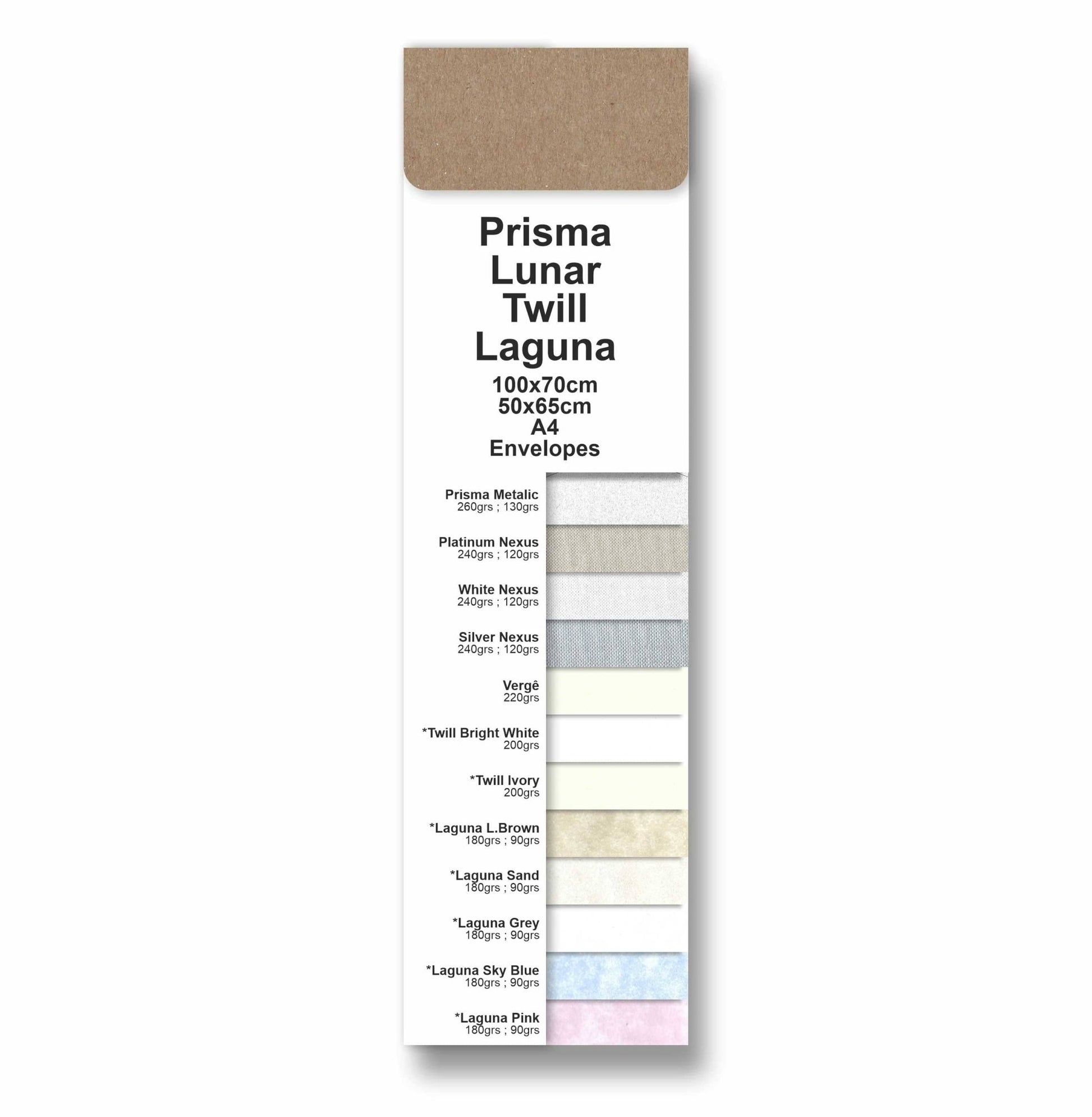 Livro Amostras Prisma/Lunar/Twill/Laguna - PapelojaAmostras Papeloja