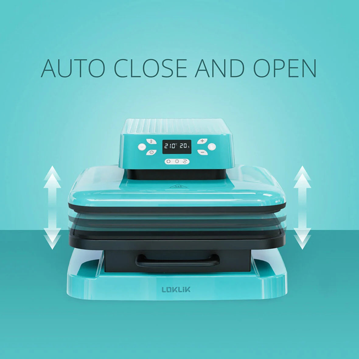 LOKLiK Auto Heat Press Blue