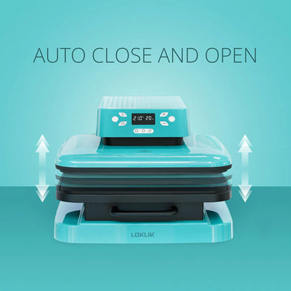 LOKLiK Auto Heat Press Blue