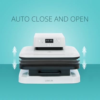LOKLiK Auto Heat Press White