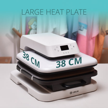 LOKLiK Auto Heat Press White